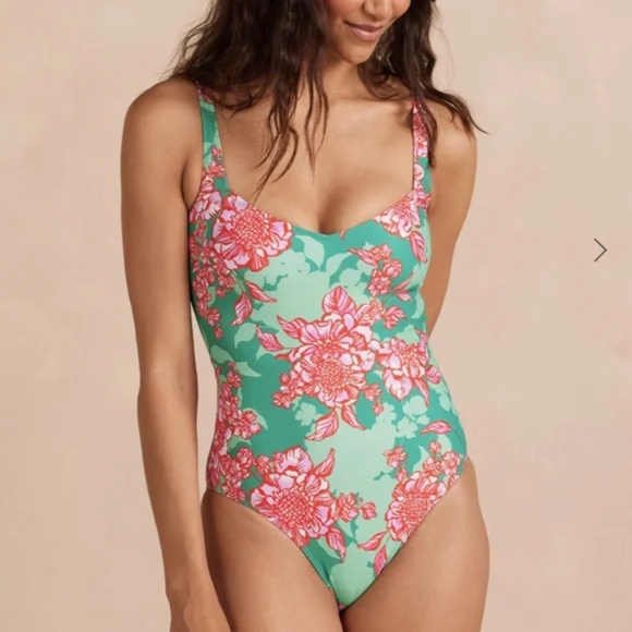 Summersalt • The Seascape Sweetheart One Piece • Size 4 • NWT - Picture 1 of 9